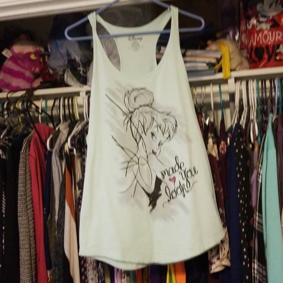Disney Tops - SALE!!! Tinkerbell Color-Changing Tank Sz. XL